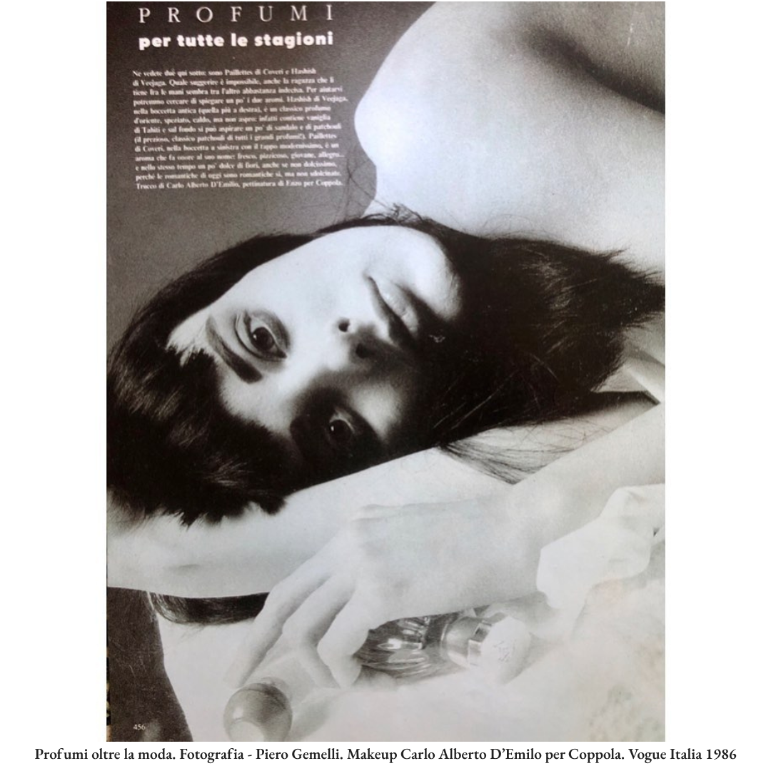 Copertina Vogue Italia 1986